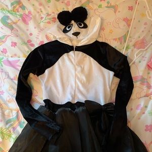 Kids panda costume